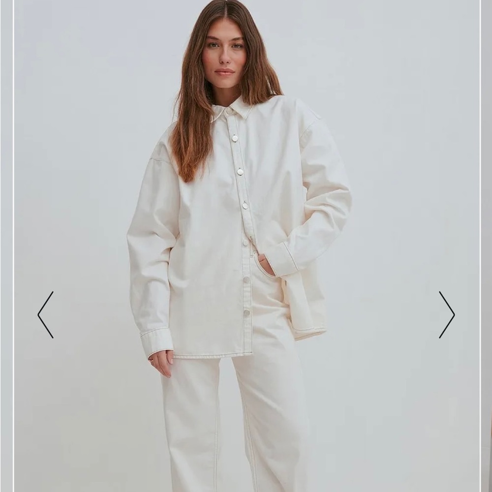 NA-KD x Josefine HJ Oversized Denim Set